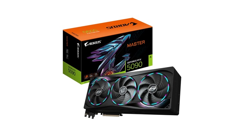 Gigabyte RTX 5090 with box