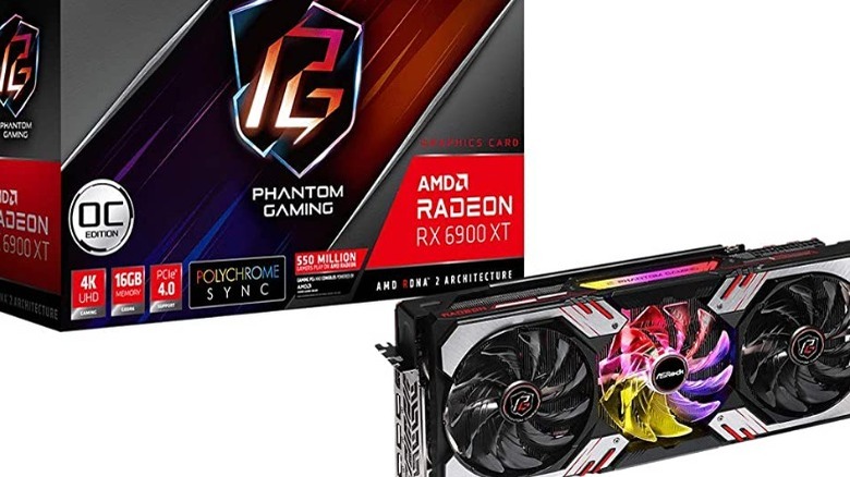 ASRock RADEON RX 6900 XT PHANTOM GAMING graphics card