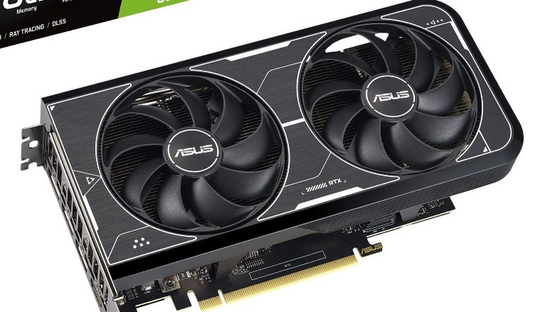 ASUS DUAL NVIDIA GeForce RTX 3060TI graphics card