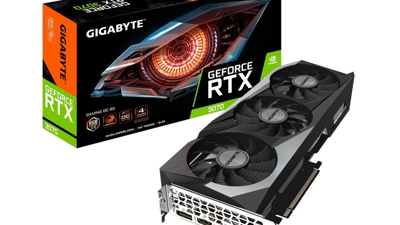 Gigabyte GeForce RTX 3070 Gaming OC 8G graphics card