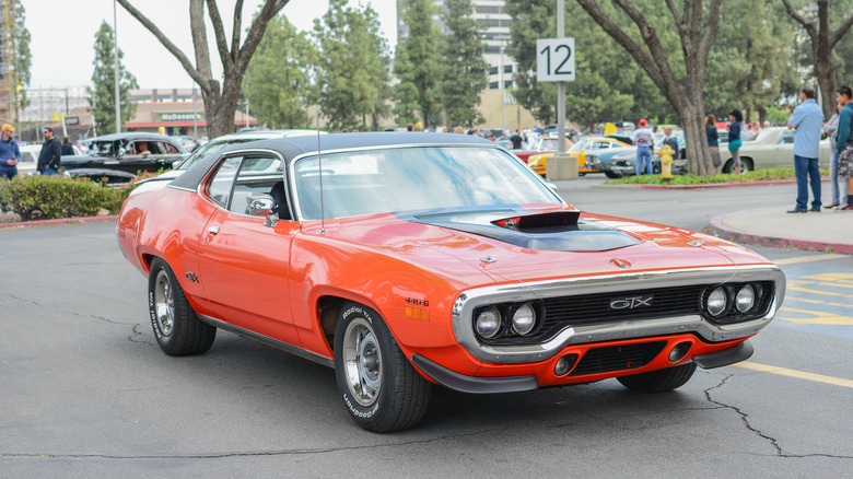 Orange Plymouth GTX