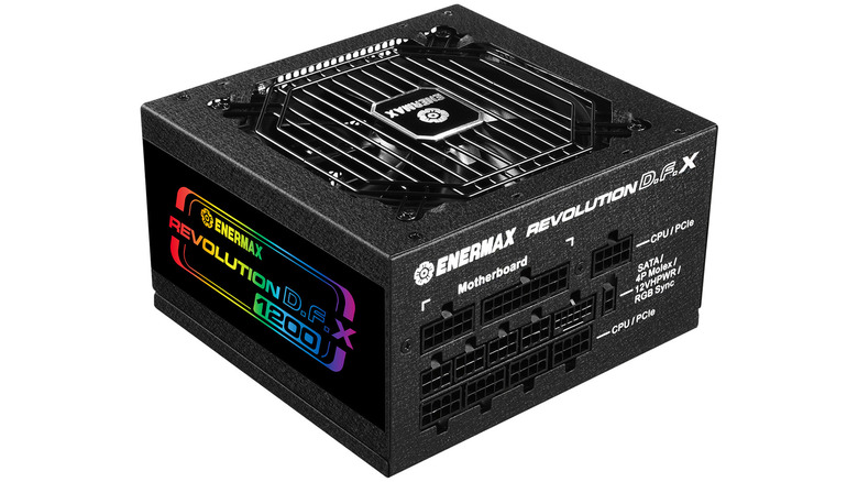 The Enermax Revolution DFX 1200W power supply