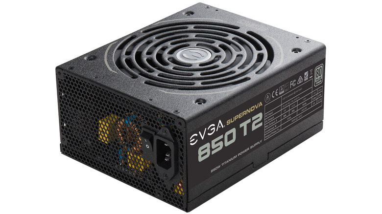 The EVGA SuperNOVA 850W fully modular power supply