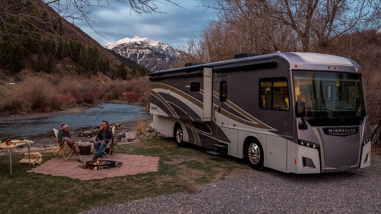 Class A Winnebago motorhome