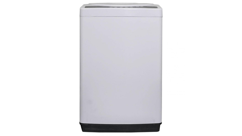 A stock photo of a white Danby Washer