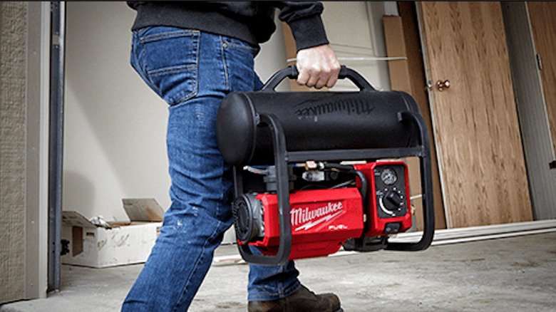 New milwaukee air compressor sale