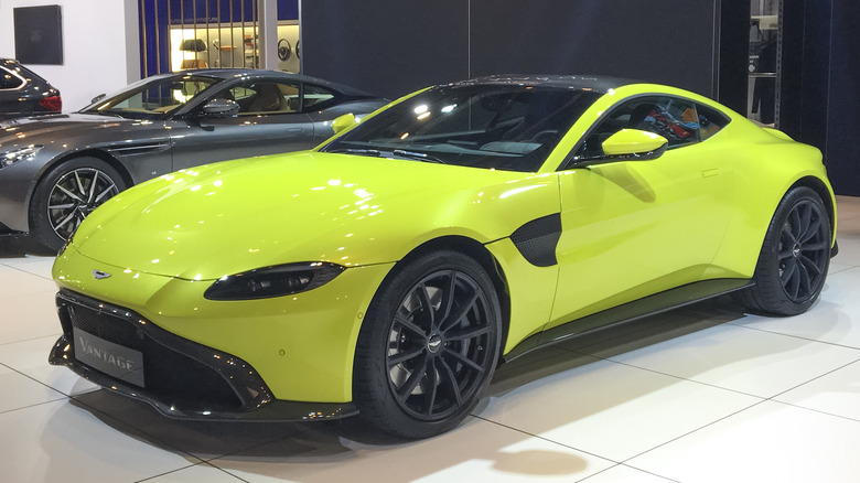 An 8-speed automatic Aston Martin