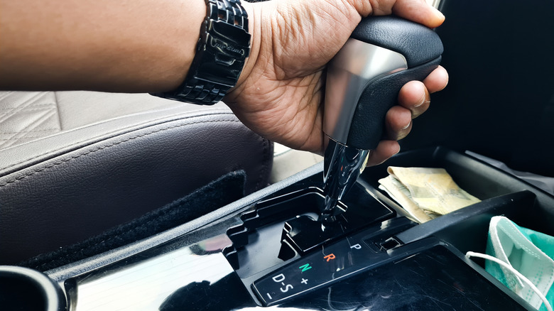 Shifting an automatic transmission