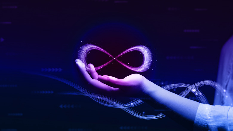 meta facebook infinity logo technology