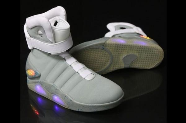 Marty McFly's shoes include LEDs, arrive this month - SlashGear