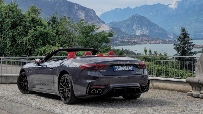 2024 Maserati GranCabrio Trofeo rear