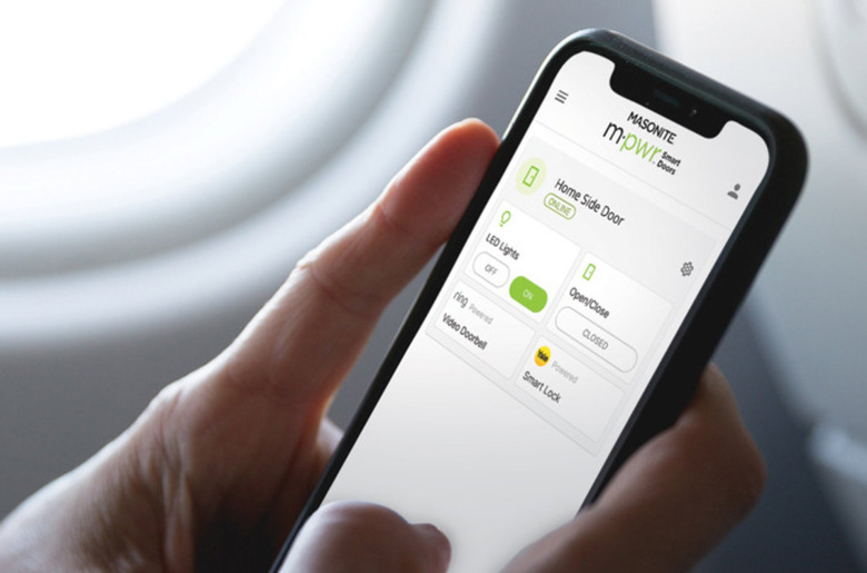 Masonite smart door iPhone app