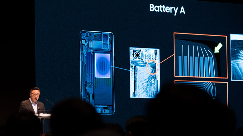 Samsung Galaxy Note 7 battery deformation