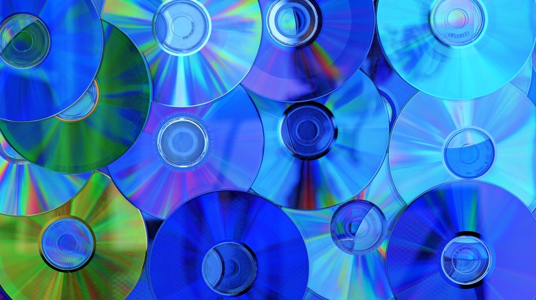 Pile of CDs