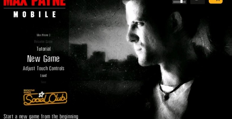 Max Payne Mobile For Android On Tegra 3 Hands-On - SlashGear