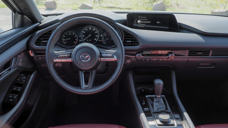 2023 Mazda3 2.5 S Carbon Edition interior