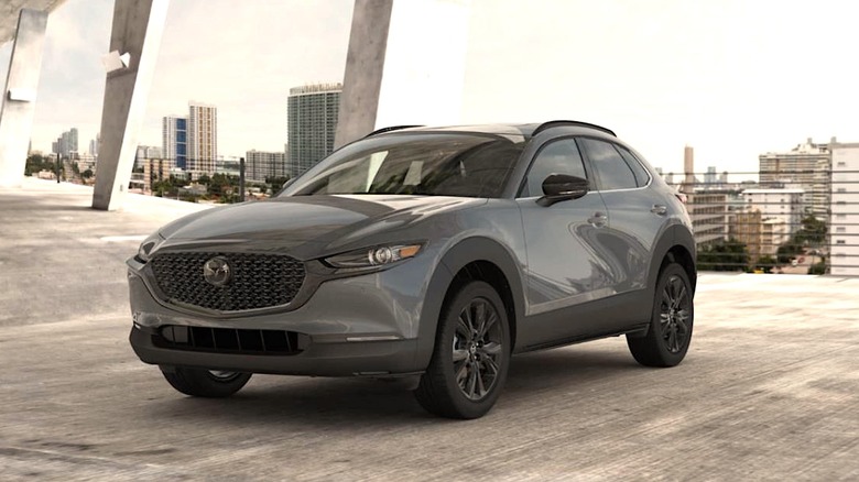 Mazda CX-30 in parking deck