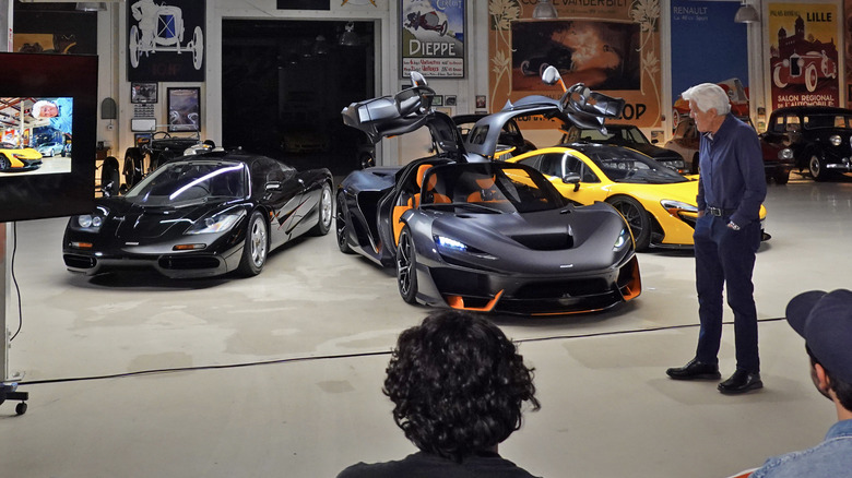 McLaren W1 Jay Leno comedy tour