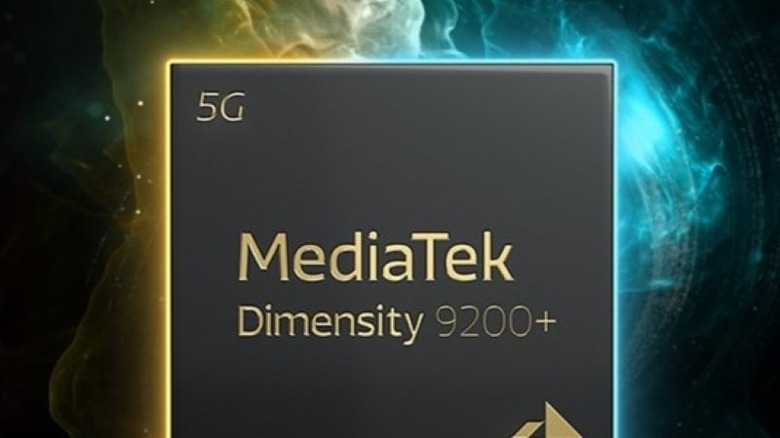 MediaTek Dimensity 9200+ processor illustration