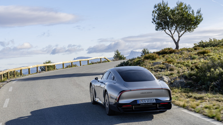 Mercedes-Benz VISION EQXX back