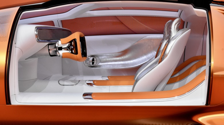 Mercedes-Benz Vision One-Eleven concept interior.