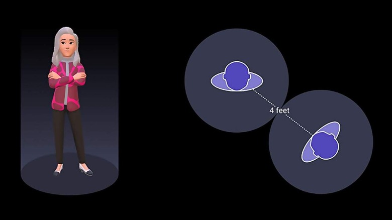 Personal Boundary feature demonstration