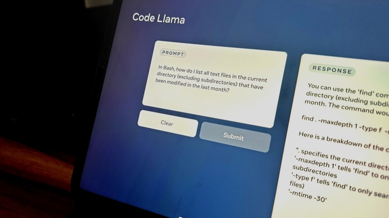 Meta's Code Llama prompt