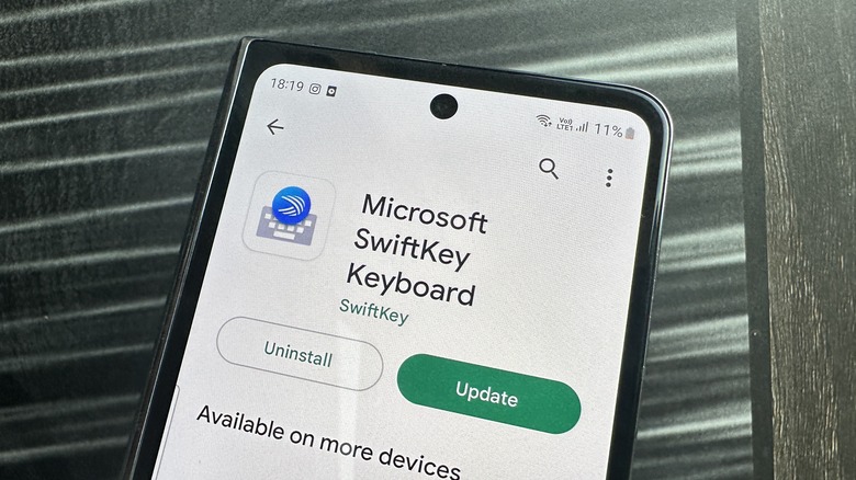Microsoft's SwiftKey Keyboard app