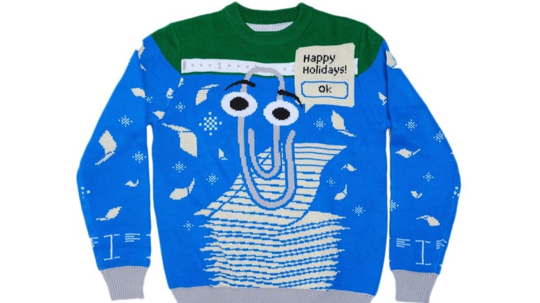 clippy sweater