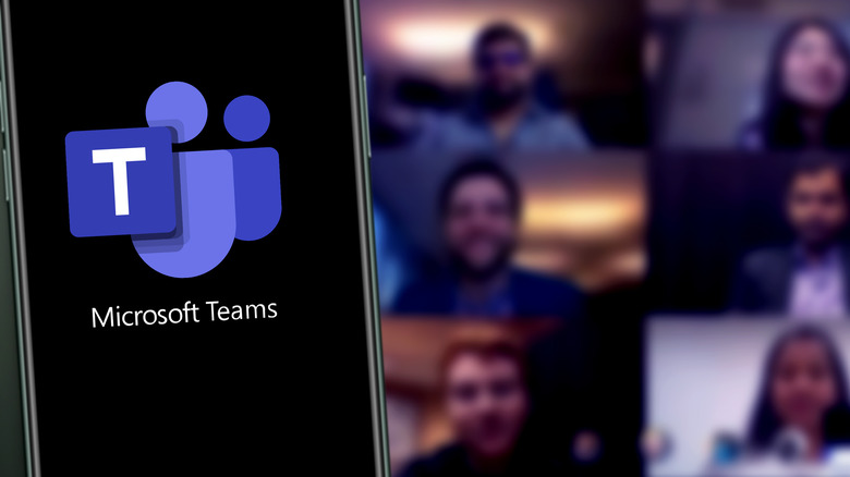 Microsoft Teams video call