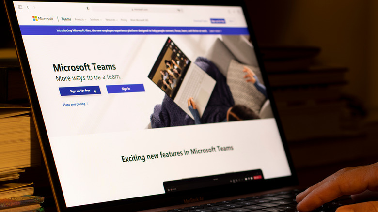 Microsoft Teams on Surface