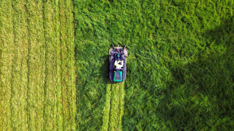 Lawn mower going in a different direction