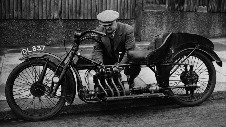 1910 four-cylinder motorcycle