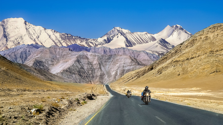 riding the Himalayas