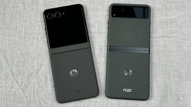 moto razr (2023) and razr (2024)