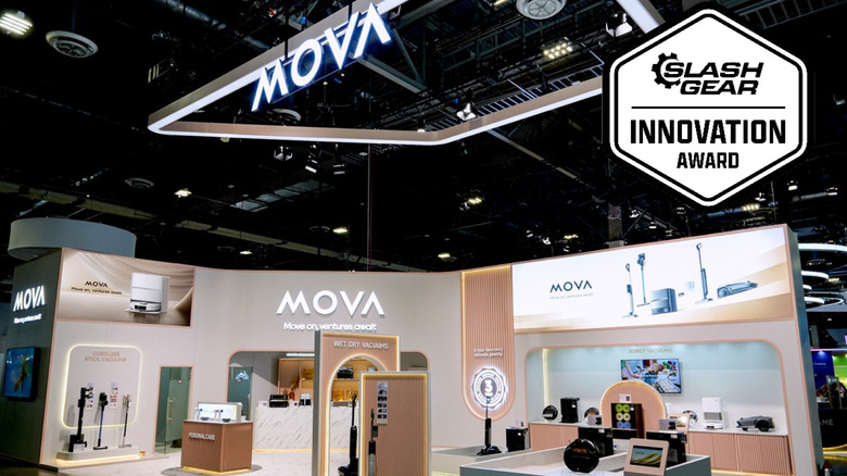 MOVA booth at CES 2025 in Las Vegas