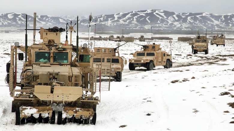 MRAPs in Afghanistan