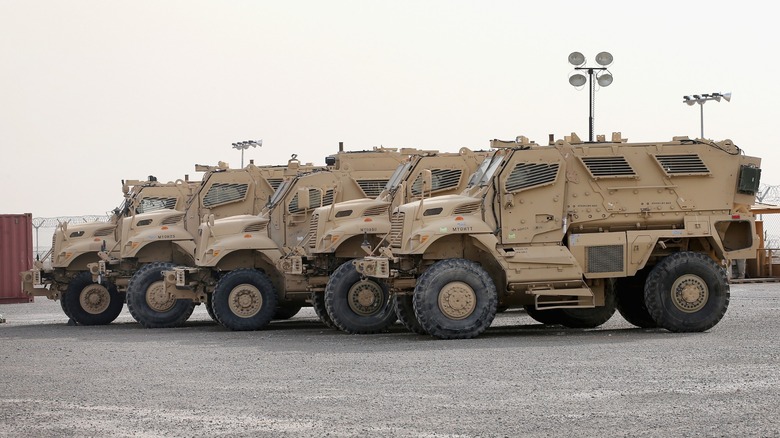 MRAPs in Afghanistan