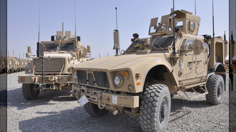 M-ATV and Navistar MaxxPro