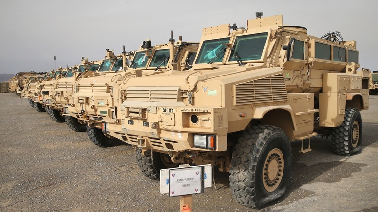 MRAP fleet