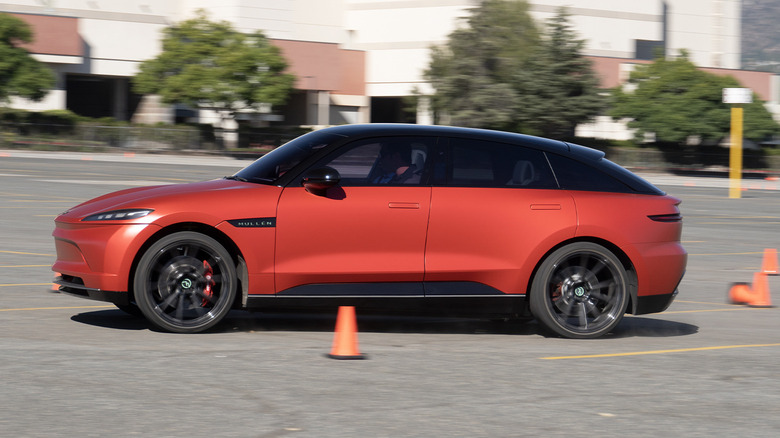 Mullen FIVE on autocross course