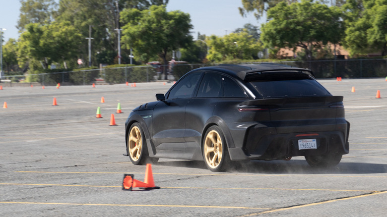 Mullen FIVE RS on autocross course