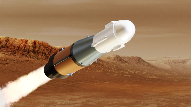 Mars Ascent Vehicle Illustration