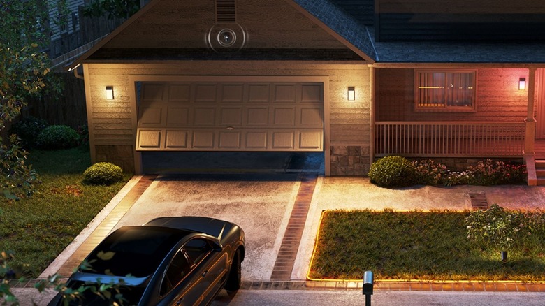 Govee outdoor motion sensor and lights