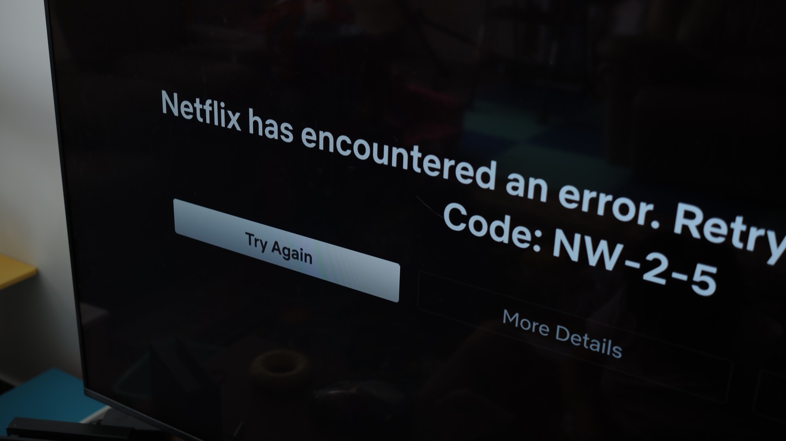 Erro NW-2-5 da Netflix