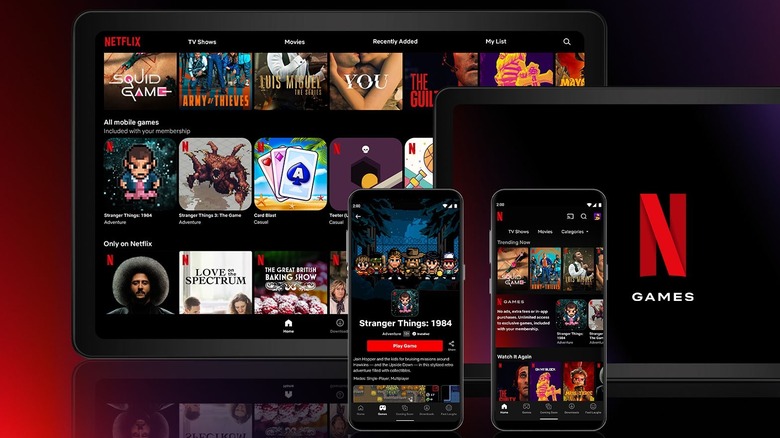 Netflix games on mobile platforms