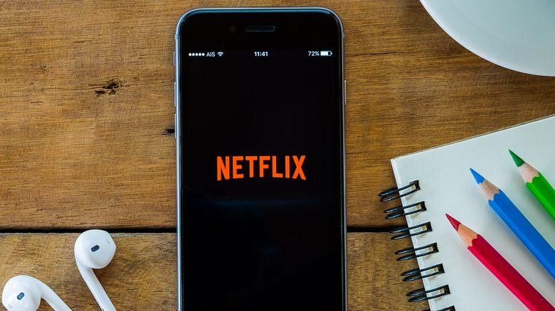 Netflix streaming on phone