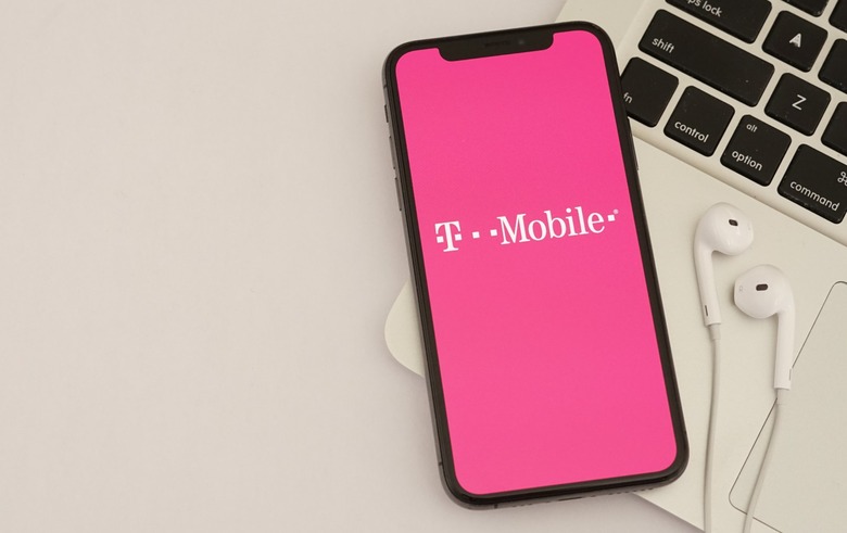 Phone with T-Mobile logo