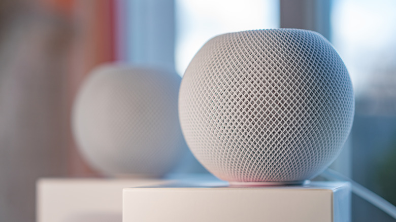 Homepod Mini on stand