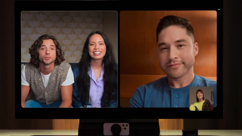 FaceTime on Apple TV on iOS 17